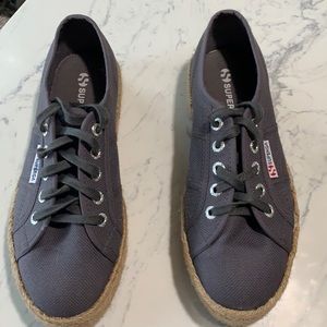 Superga Platform Espadrille Sneakers. Size EU 38